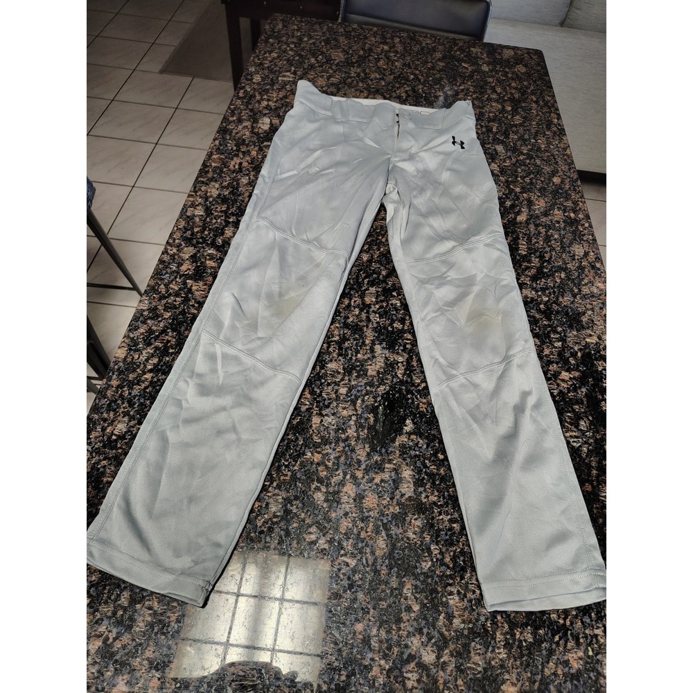 Under Armour Heat Gear Piped Baseball Pants Size Youth Large